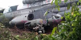 Ghana Air Force Helicopter Crash Near Obuasi