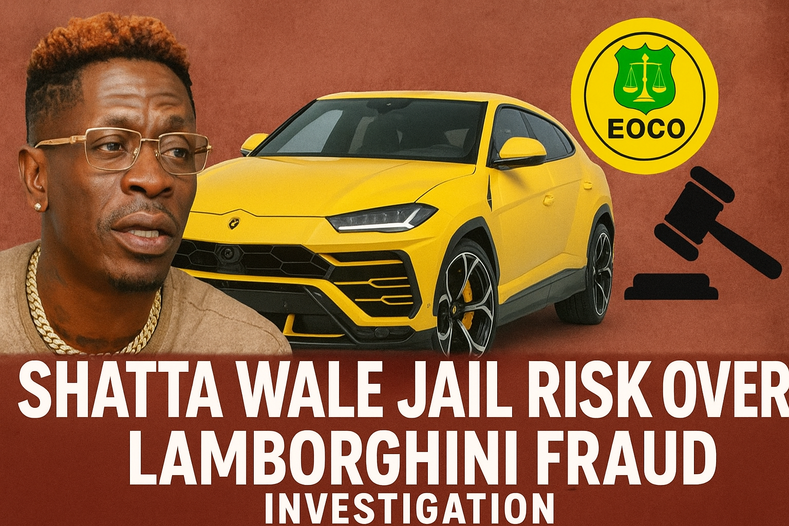Shatta Wale Jail Risk Over Lamborghini Fraud Investigation