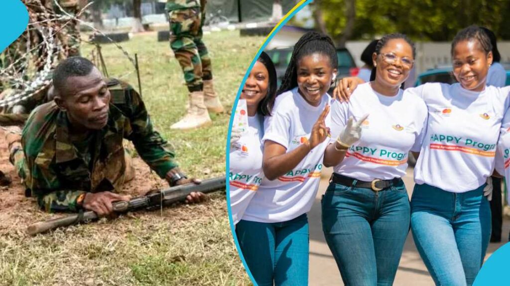 Ghana Starts Military Training for NSS Graduates