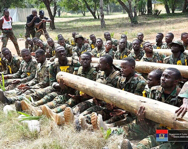 Ghana Starts Military Training for NSS Graduates