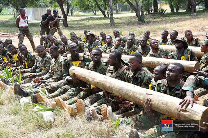 Ghana Starts Military Training for NSS Graduates