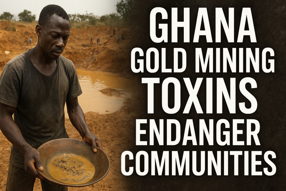 Ghana Gold Mining Toxins Endanger Communities
