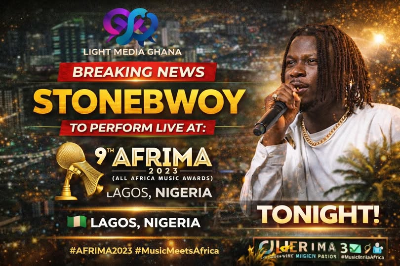 Stonebwoy Attends AFRIMA Awards Events in Nigeria