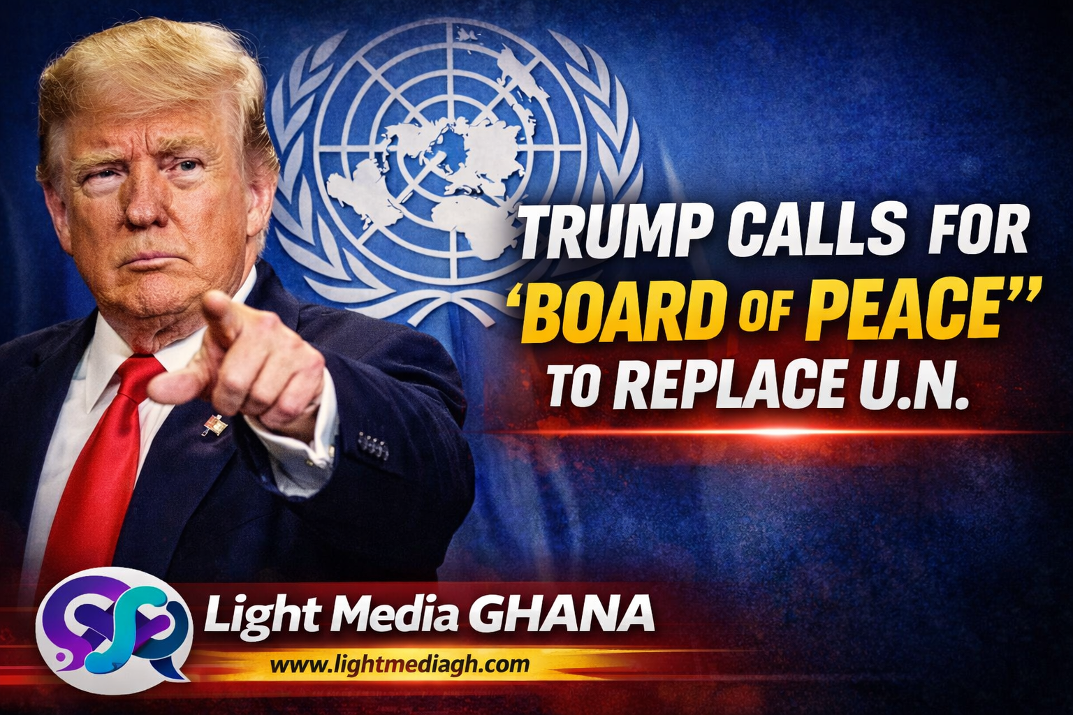 Trump Calls for a “Board of Peace” to Replace the United Nations: A Bold Proposal Shaking Global Diplomacy