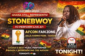 Stonebwoy Performs at AFCON Fan Zone in Tanger,&hellip;
