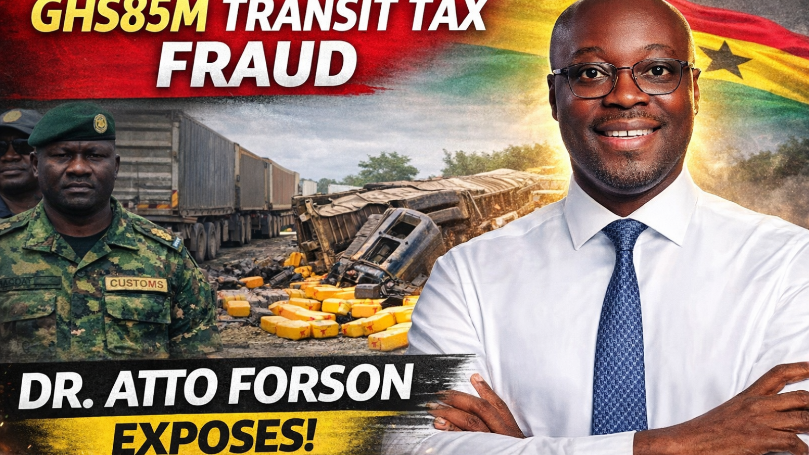 Dr. Cassiel Ato Forson Exposes GHS85m Transit Tax Fraud