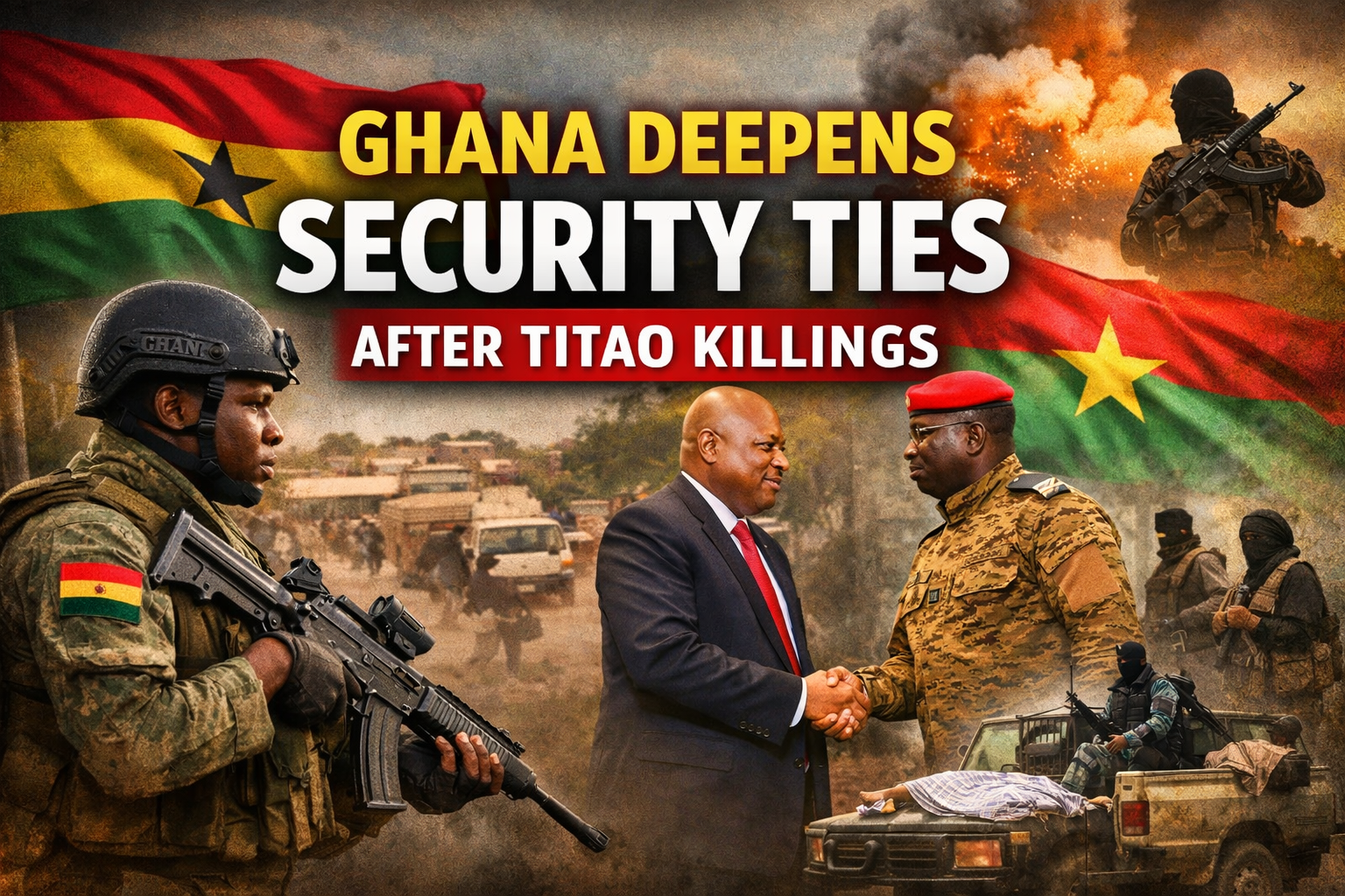 Ghana Deepens Security Ties After Titao Killings
