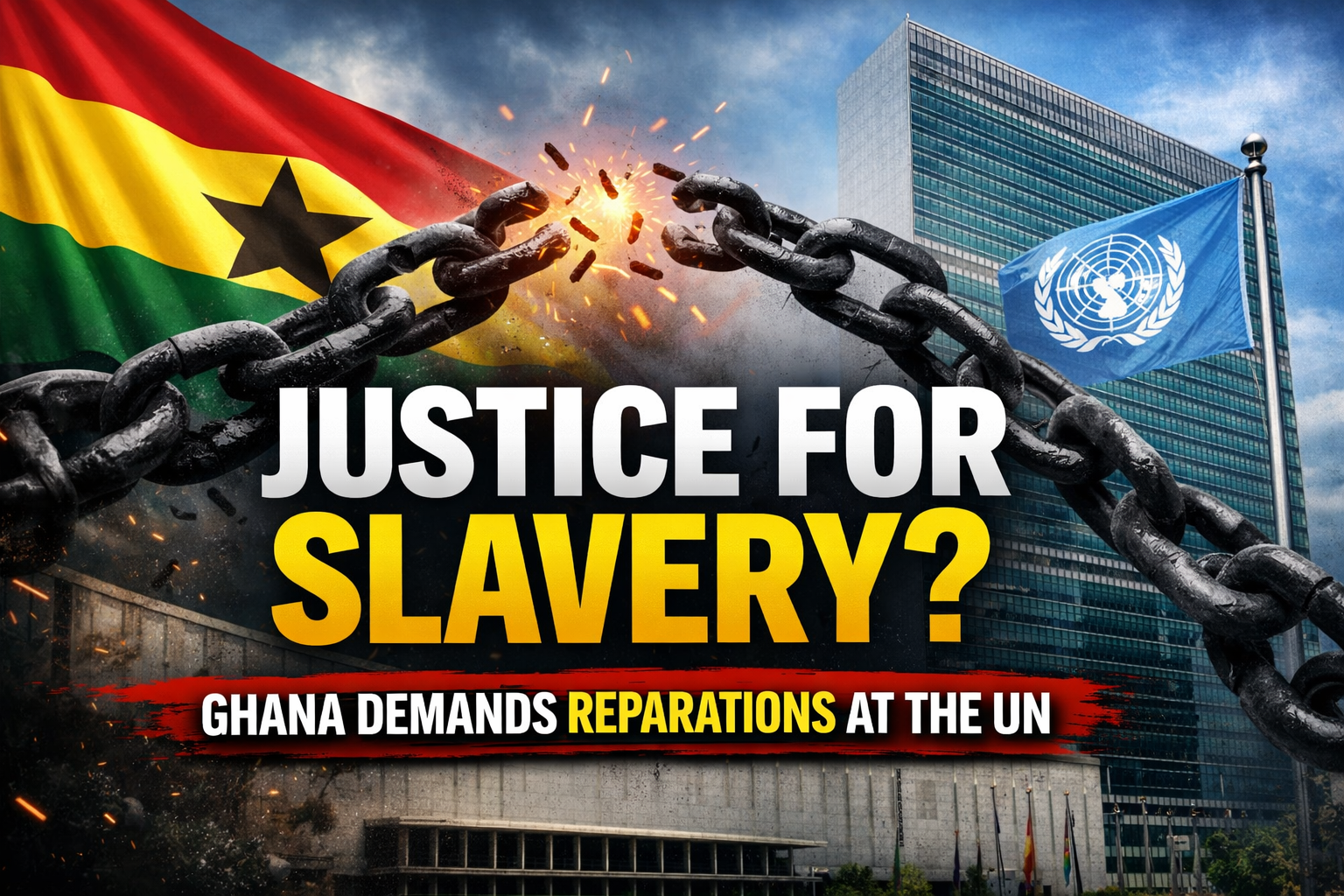 Ghana Demands Justice for Slavery at UN