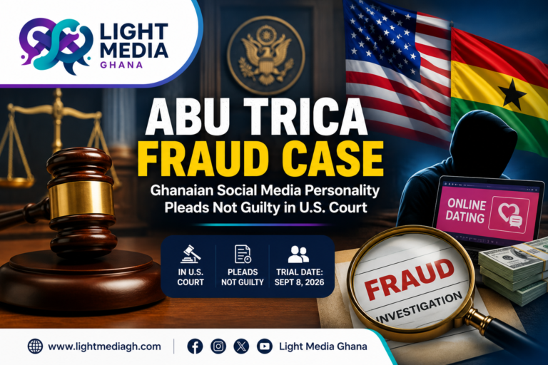 Abu Trica Fraud Case: Ghanaian Social Media Personality Pleads Not Guilty in U.S. Romance Scam Trial Abu Trica Fraud Case update after not guilty plea in U.S. court